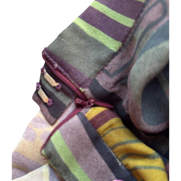 Nikita Mhaisalkar Anthropologie Wide-Leg Pants Small Multicolor Abstract Pattern - Picture 10 of 11